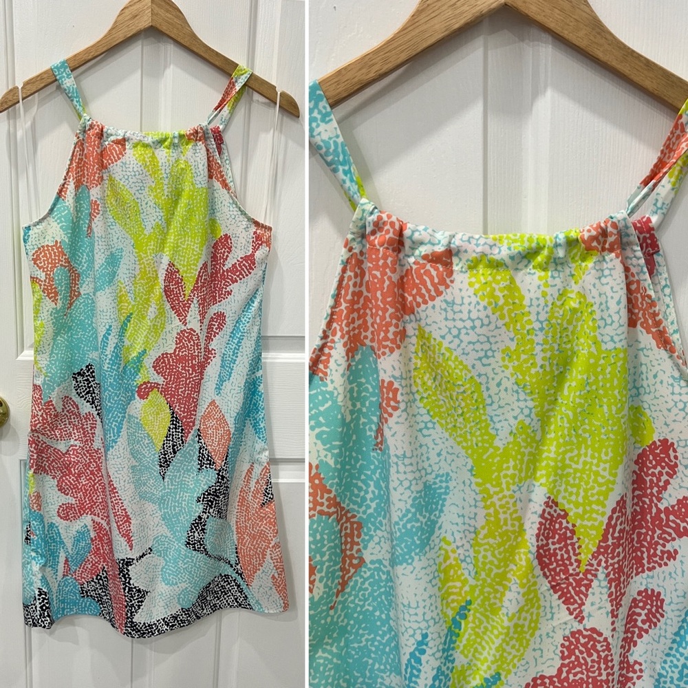 Crown & Ivy, size small, halter Drew’s with tie at neck on back